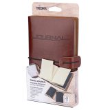 TROIKA BTJ25/BR Travel Journal Σημειωματάριο Καφέ 4