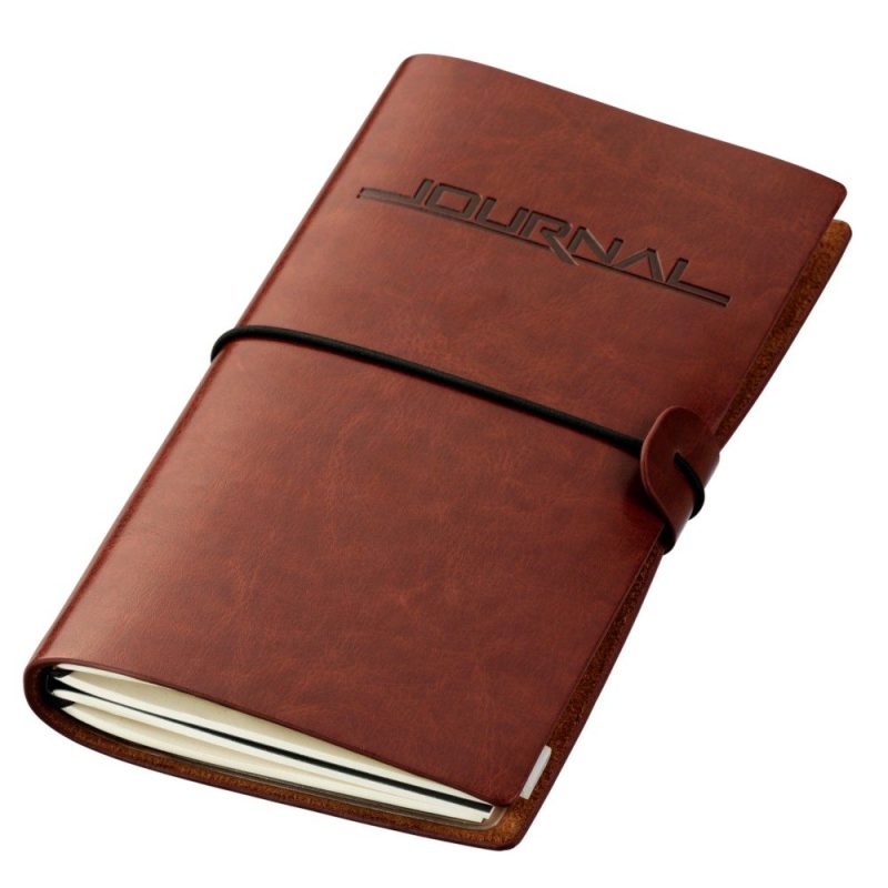 TROIKA BTJ25/BR Travel Journal Σημειωματάριο Καφέ TROIKA