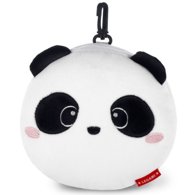 Legami Milano CTP0004 Panda Travel Set Μάσκα και Μαξιλαράκι Ταξιδίου Λευκό
