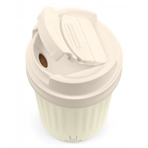 TROIKA CUP31/WH Thermos mug CERAMUG 300 White thermos cup Accessories