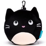 Puckator CUSH249 Travel Set Fine Cat Μάσκα και Μαξιλαράκι Ταξιδίου Μαύρο 1