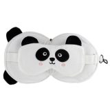 Puckator CUSH250 Travel Set Panda Μάσκα και Μαξιλαράκι Ταξιδίου Λευκό 4