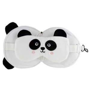 Puckator CUSH250 Travel Set Panda Μάσκα και Μαξιλαράκι Ταξιδίου Λευκό Είδη ταξιδιού