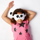 Puckator CUSH250 Travel Set Panda Μάσκα και Μαξιλαράκι Ταξιδίου Λευκό 3