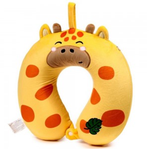 Puckator CUSH409 Μαξιλαράκι Ταξιδίου Raffi the Giraffe Κίτρινο Είδη ταξιδιού
