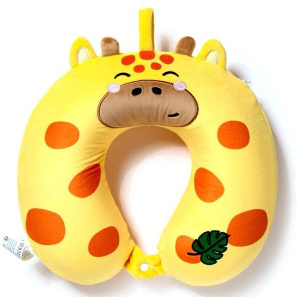 Puckator CUSH409 Μαξιλαράκι Ταξιδίου Raffi the Giraffe Κίτρινο