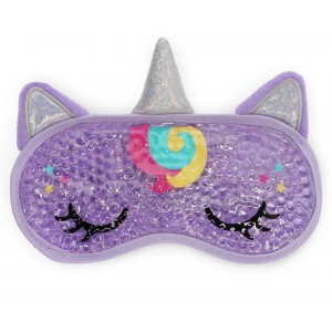 Legami Milano EM0004 Chill Out Μάσκα Ύπνου με Gel Unicorn Λιλά Είδη ταξιδιού