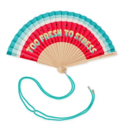 Legami Milano FFAN0002 Folding Fan - ¡Que Calor! - Watermelon