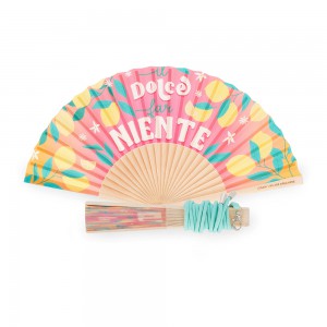 Legami Milano FFAN0006 Folding Fan - ¡Que Calor! - Dolce Far Niente Accessories
