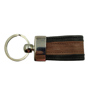 Μπρελοκ δερμα 3cats 023 μαύρο καφε Accessories