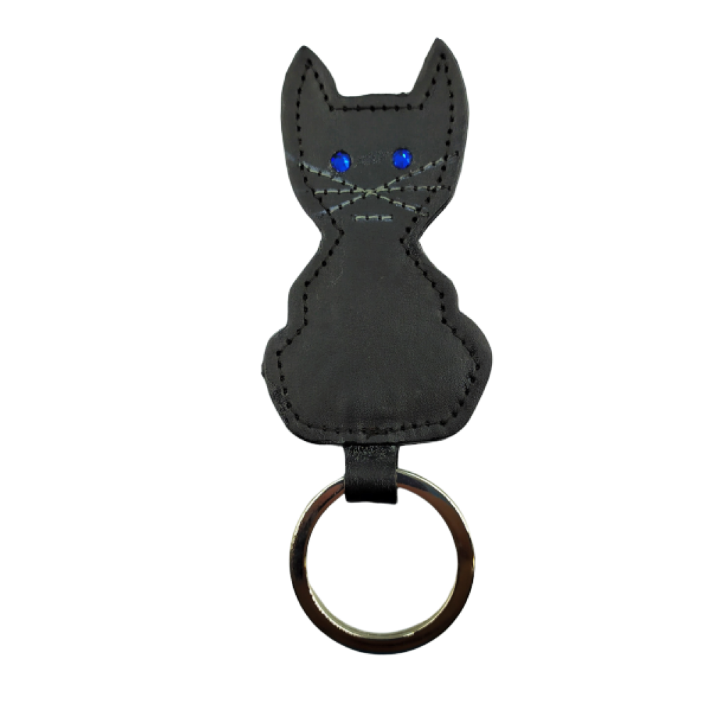 Μπρελοκ δερμα 3cats 014 μαύρο Αξεσουάρ