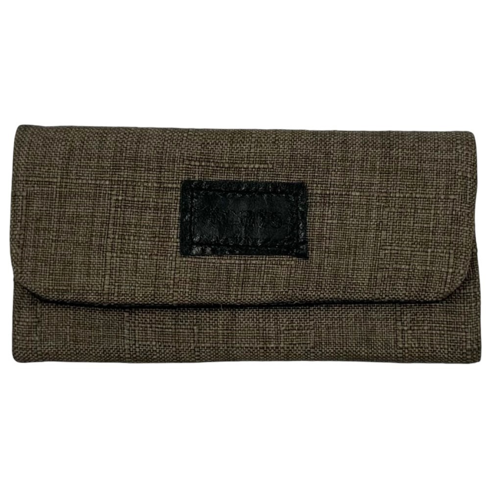 3Cats K4-1 Handmade Leather Tobacco Pouches with Canvas Black Accessories