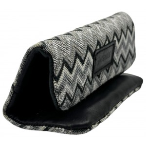 3Cats K4-2 Handmade Leather Tobacco Pouches with Canvas Black Accessories