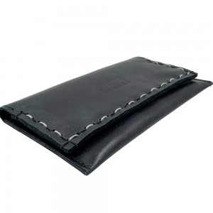 3Cats K5 Handmade Leather Tobacco Pouch Black Accessories
