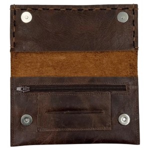3Cats K5 Handmade Leather Tobacco Pouch Brown Accessories