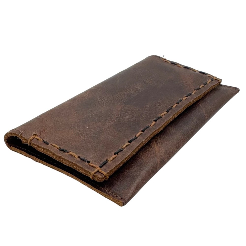 3Cats K5 Handmade Leather Tobacco Pouch Brown Accessories