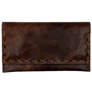 3Cats K5 Handmade Leather Tobacco Pouch Brown Accessories