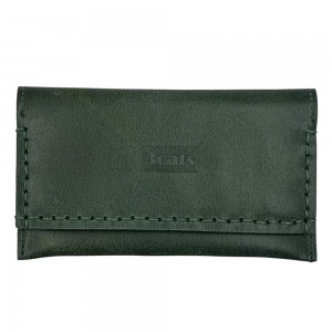 3Cats K5 Handmade Leather Tobacco Pouch Green Accessories