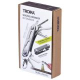 TROIKA KCL82/CB Πολυεργαλείο Clever Key Organiser Ασημί 7