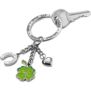 TROIKA KR13-06/CH Keyring Μπρελόκ Lucky charms Αξεσουάρ