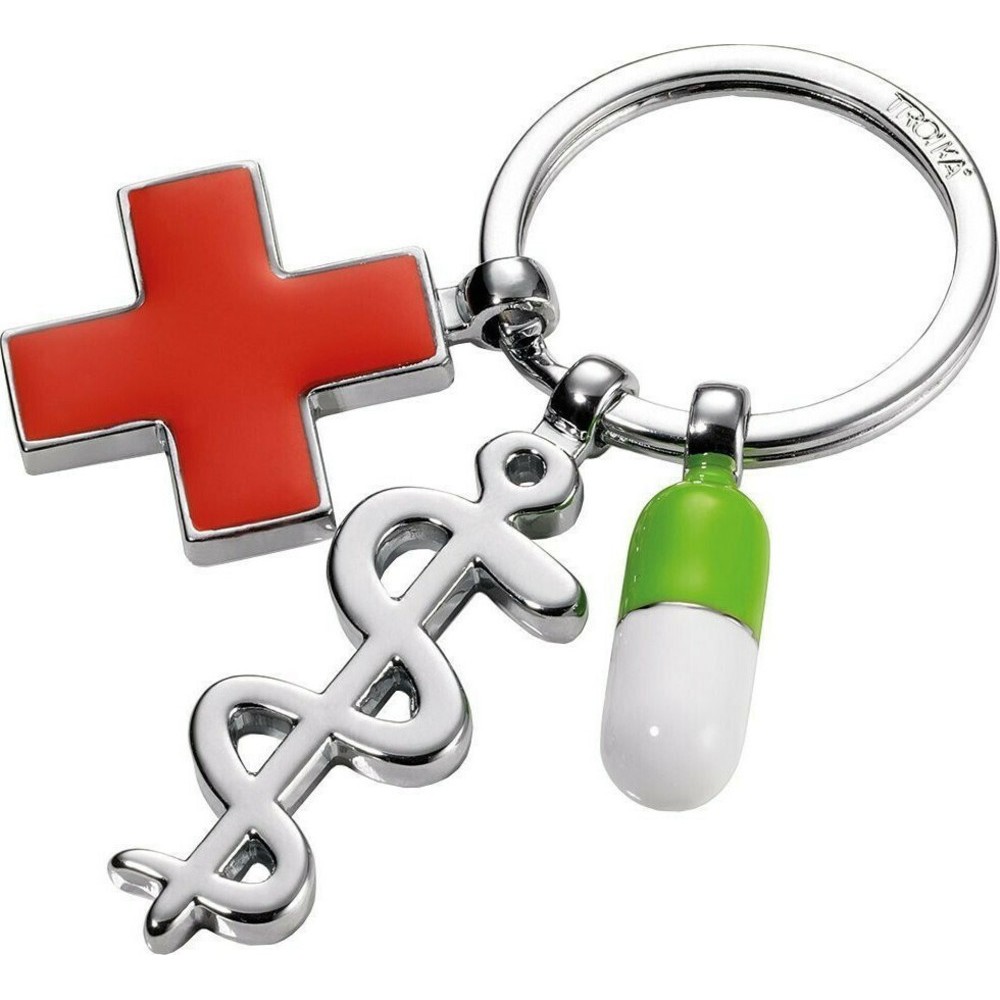 TROIKA KR14-08/CH Keyring Μπρελόκ GET WELL charms Αξεσουάρ