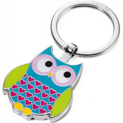 TROIKA KR14-13/BL Keyring ROSY Μπρελόκ Κουκουβάγια Μπλε