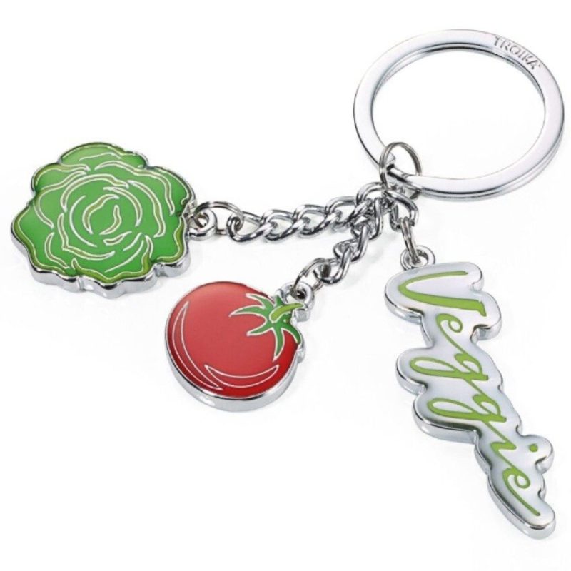 TROIKA KR16-10/CH Keyring Μπρελόκ VEGGIE charms TROIKA