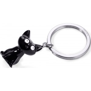 TROIKA KR16-22/BK Keyring FELIX Μπρελόκ μαύρη γάτα Αξεσουάρ