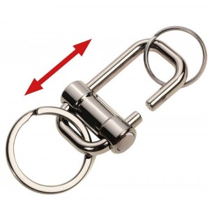 TROIKA KR22-09/GM Keyring 2-WAY KEY Μπρελόκ Accessories