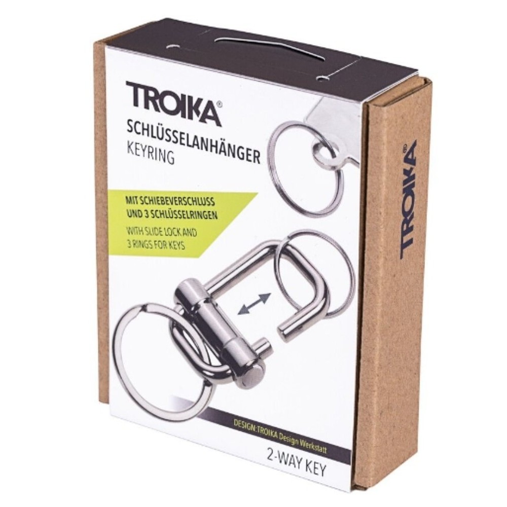 TROIKA KR22-09/GM Keyring 2-WAY KEY Μπρελόκ Accessories