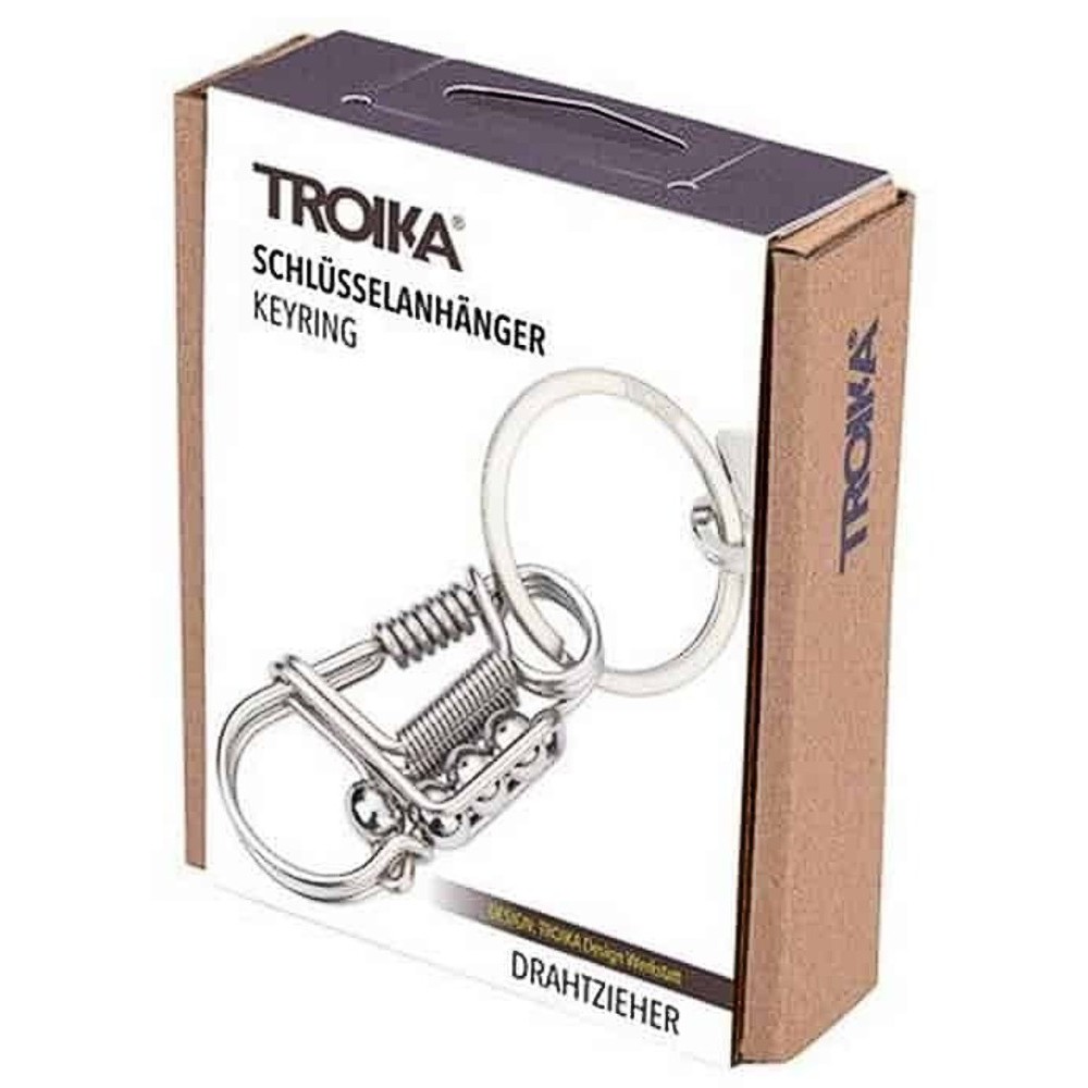 TROIKA KR24-14/ST Keyring Μπρελόκ με carabiner Αξεσουάρ