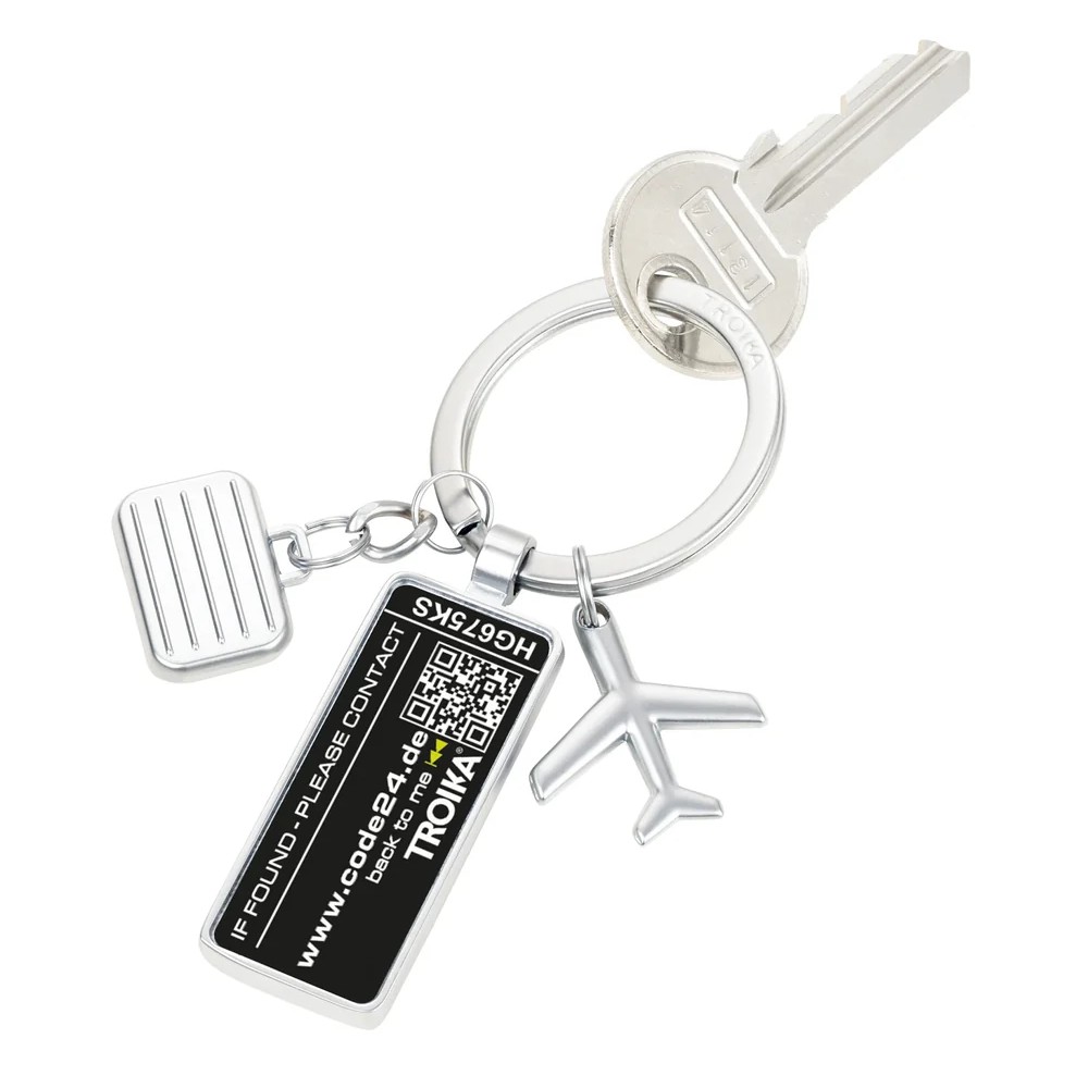 TROIKA KR25-06/MA keychain CODE24 Μπρελόκ με QR Αξεσουάρ