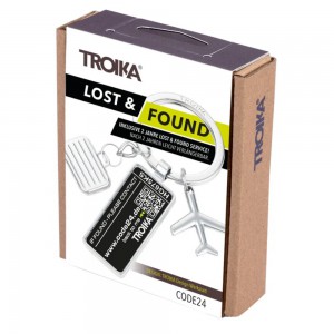 TROIKA KR25-06/MA keychain CODE24 Μπρελόκ με QR Αξεσουάρ