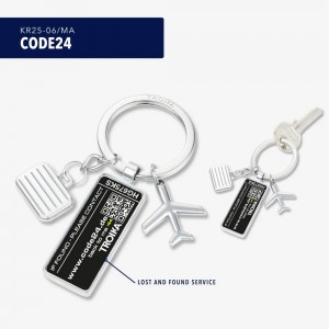 TROIKA KR25-06/MA keychain CODE24 Μπρελόκ με QR Αξεσουάρ