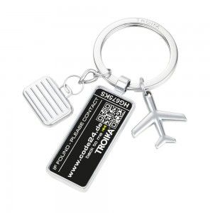 TROIKA KR25-06/MA keychain CODE24 Μπρελόκ με QR Αξεσουάρ