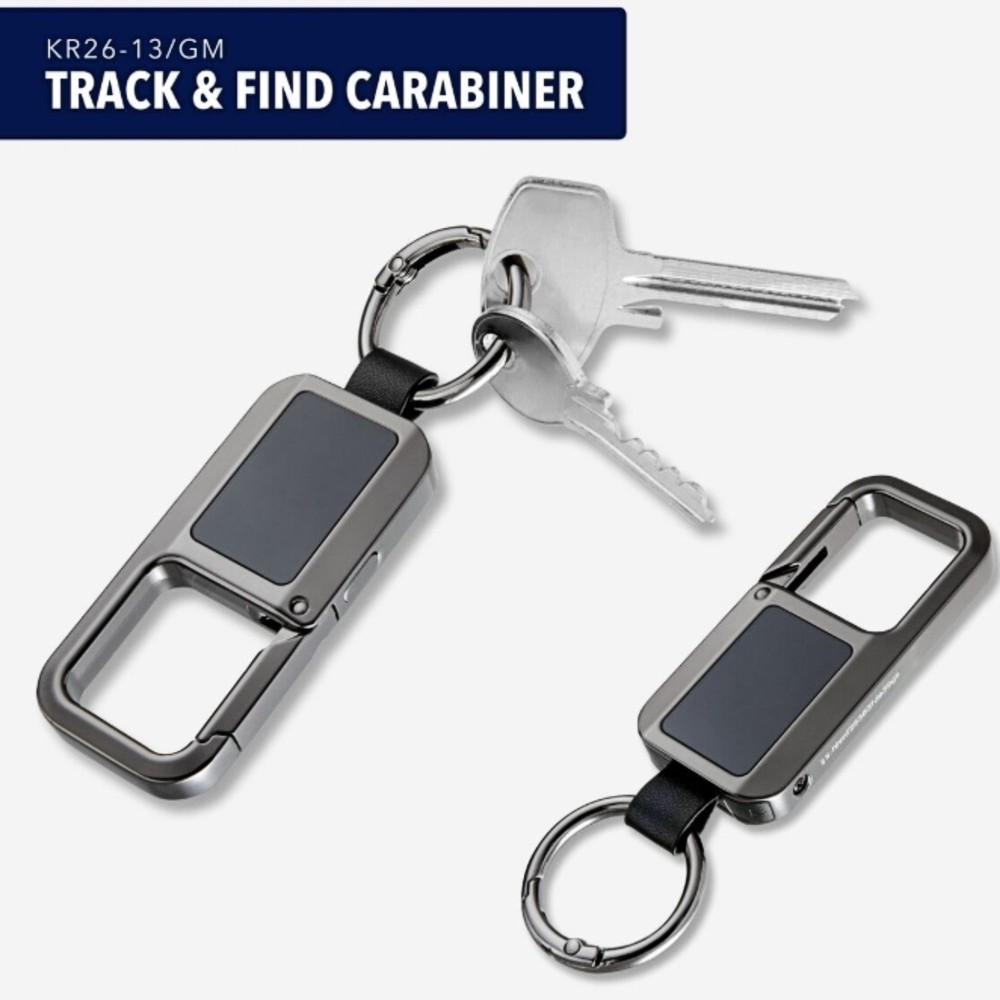 TROIKA KR26-13/GM TRACK & FIND Carabiner Keyring Accessories