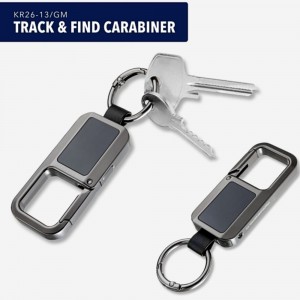 TROIKA KR26-13/GM TRACK & FIND Carabiner Keyring Accessories