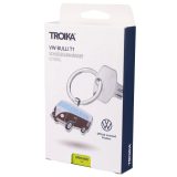 TROIKA KR26-14/CH VW BULLI T1 Keyring Μπρελόκ Βανάκι της Volkswagen 4