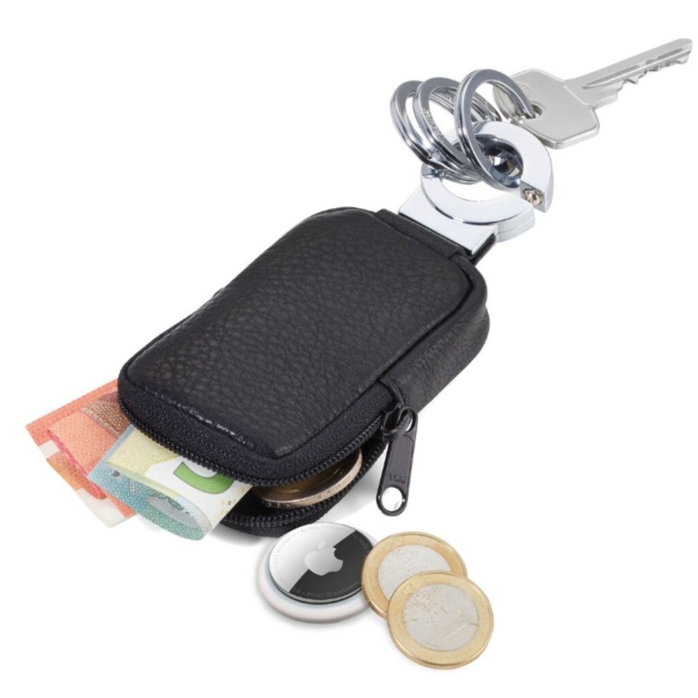 TROIKA KR8-77/LE  Keyring Μπρελόκ με πορτοφόλι Μαύρο Accessories