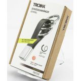 TROIKA KRG649/LE 3Keyring TWIST LOCK Μπρελόκ Δερμάτινο Μαύρο 3