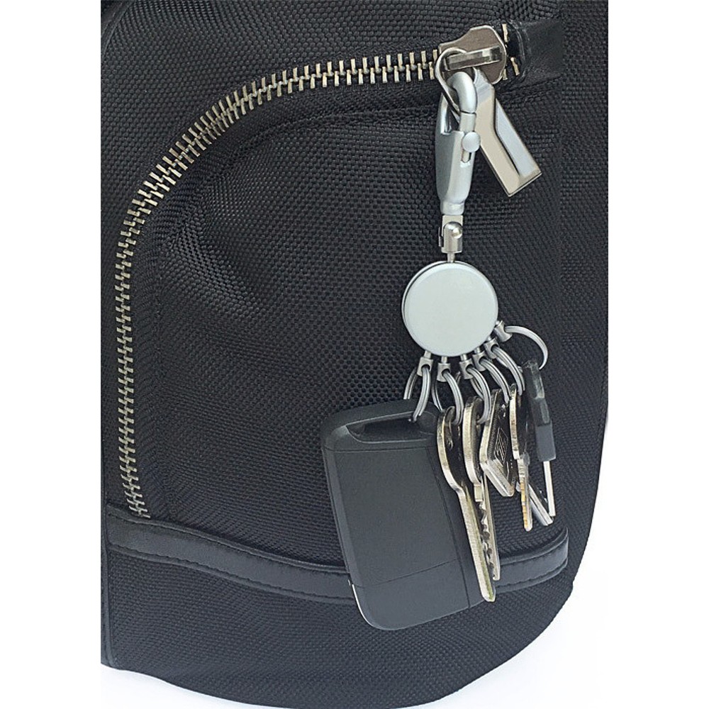 TROIKA KYR60/MC Keyring Patent Μπρελόκ μεταλλικό ασημί. Αξεσουάρ