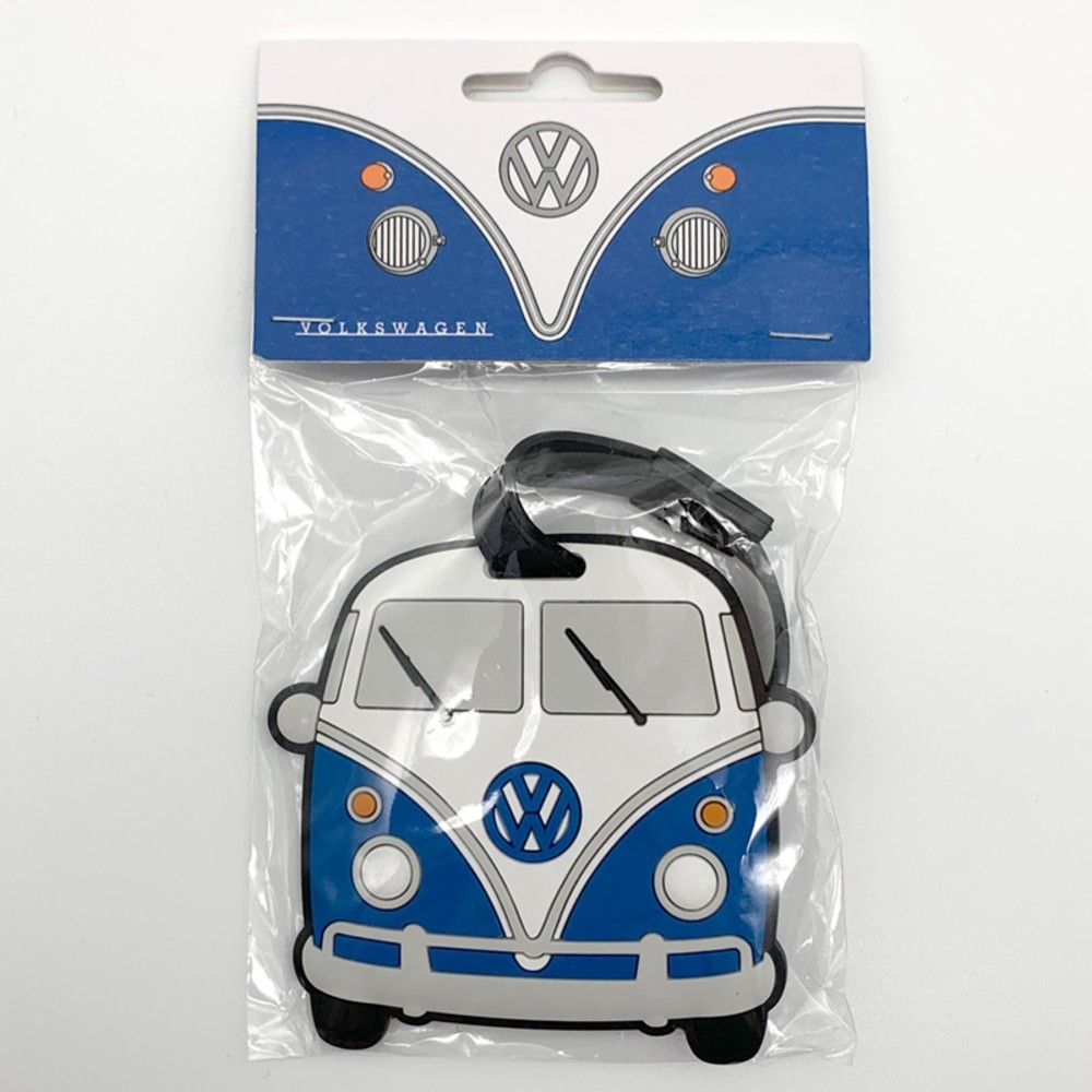 Puckator LUT28 Ετικέτα Βαλίτσας Volkswagen Campervan Μπλε Είδη ταξιδιού
