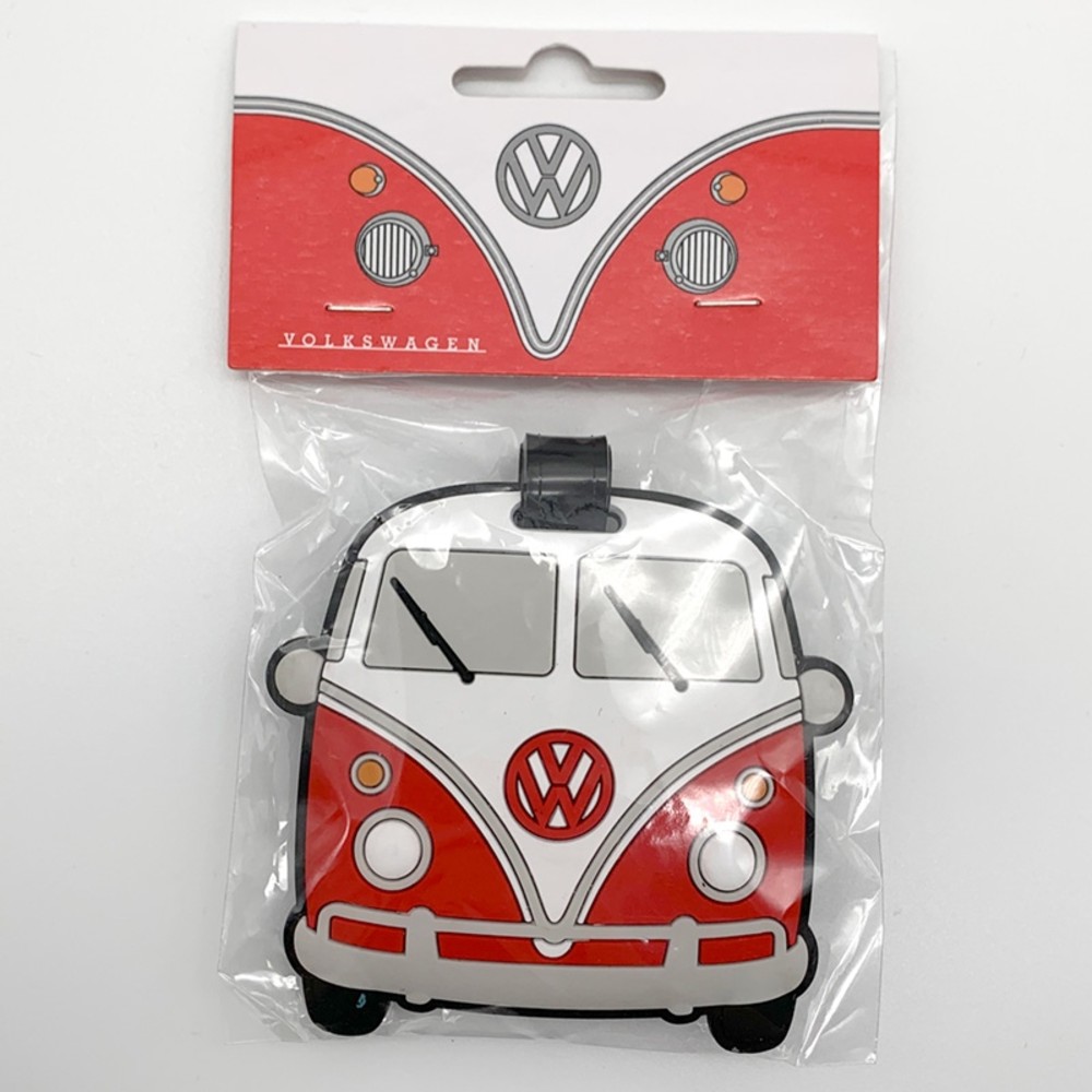 Puckator LUT29 Ετικέτα Βαλίτσας Volkswagen Κόκκινο Είδη ταξιδιού