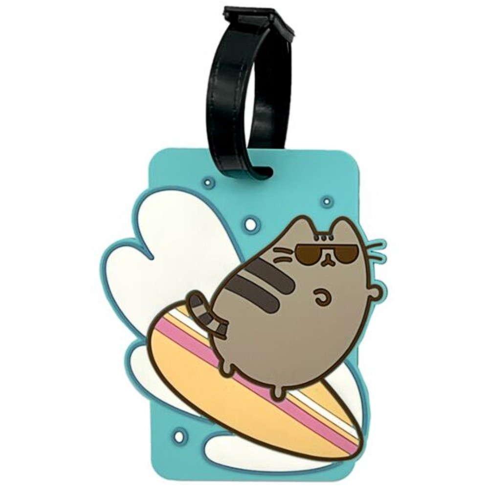 Puckator LUT40 Ετικέτα Βαλίτσας Pusheen the Cat Surfer Είδη ταξιδιού