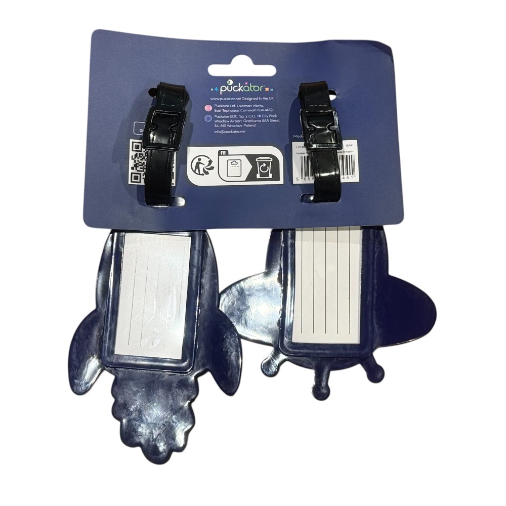 Puckator LUT46 Δύο Ετικέτες Βαλίτσας Space Cadets Είδη ταξιδιού