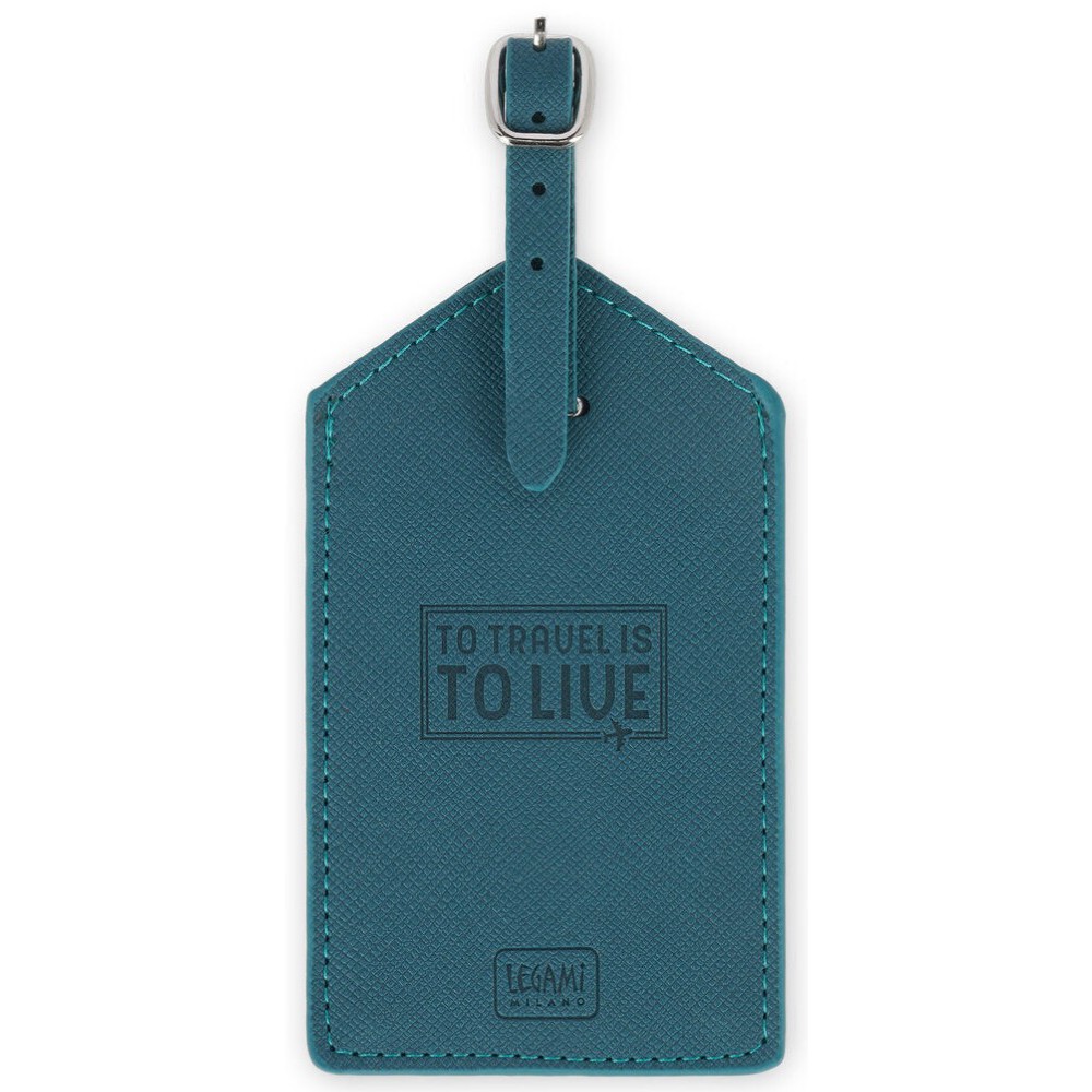 Legami Milano NLUG0002 Luggage Tag Ετικέτα Βαλίτσας Μπλε Είδη ταξιδιού