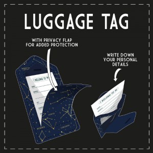 Legami Milano NLUG0003 Luggage Tag Ετικέτα Βαλίτσας Είδη ταξιδιού