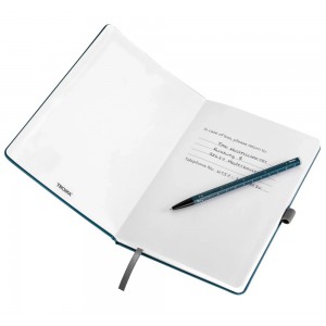 TROIKA NPP40/PL SLIMPAD A5 Notebook Σημειωματάριο με Στυλό Μπλε Αξεσουάρ
