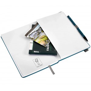 TROIKA NPP40/PL SLIMPAD A5 Notebook Σημειωματάριο με Στυλό Μπλε Αξεσουάρ
