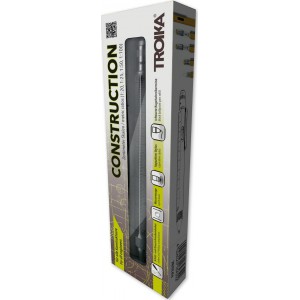 TROIKA PIP20/SI Construction Ballpoint Pen Στυλό Ballpoint Ασημί Αξεσουάρ